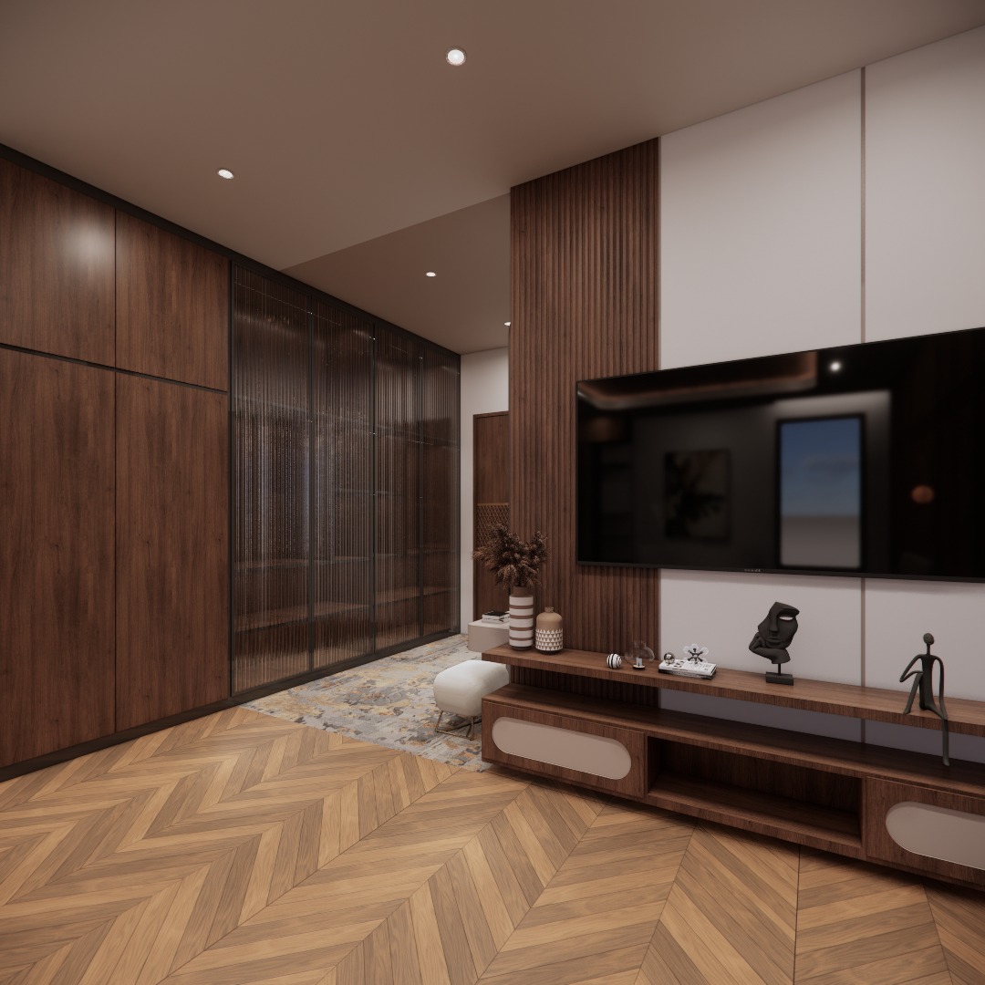 Material and finish sample — tiles, timber and hardware